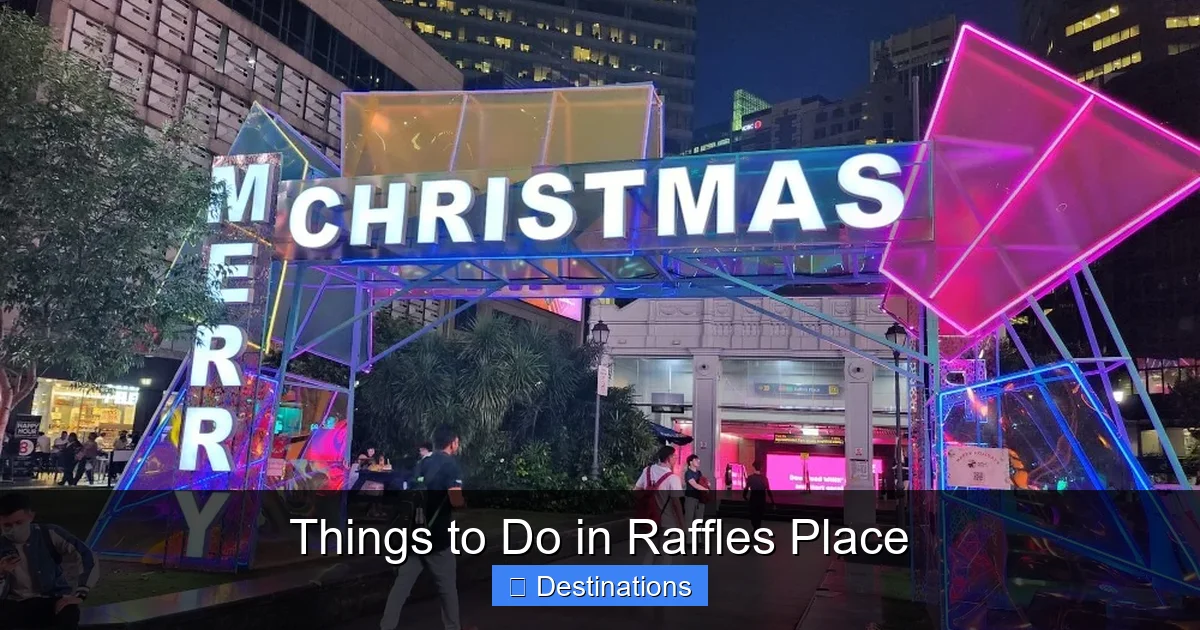 Things to Do in Raffles Place