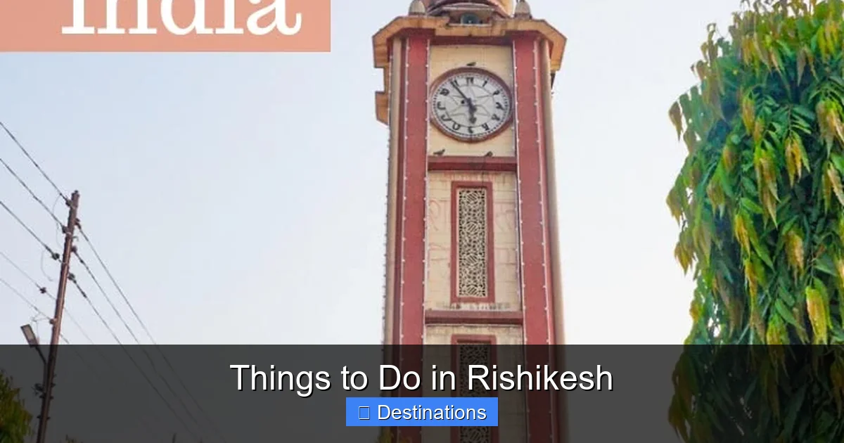 Things to Do in Rishikesh
