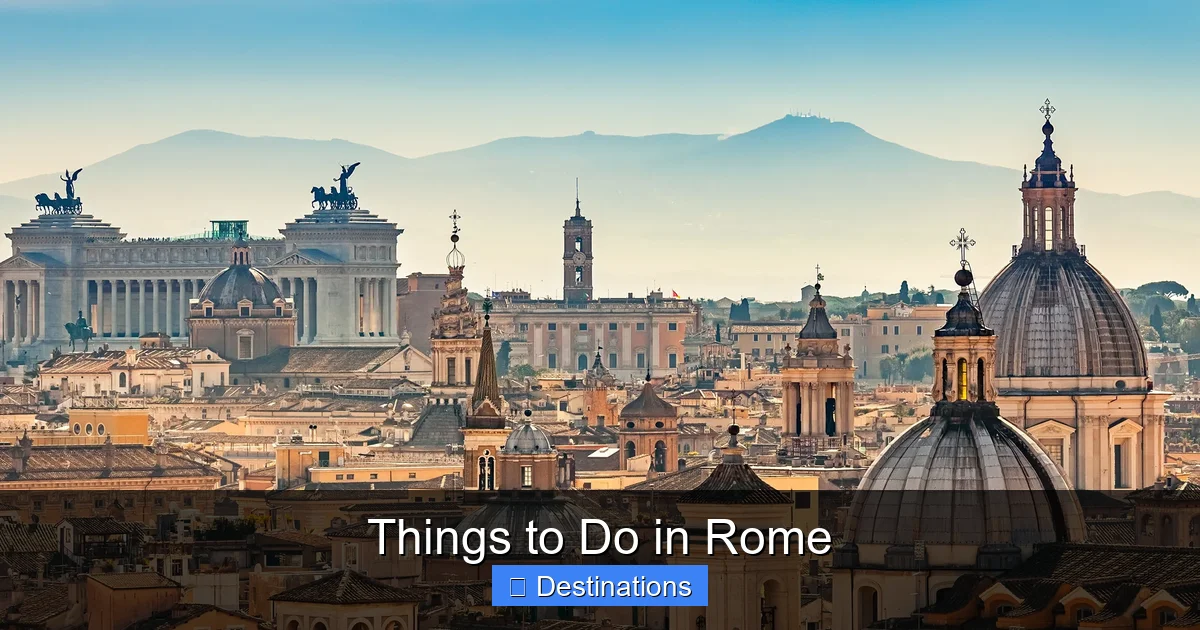 Things to Do in Rome