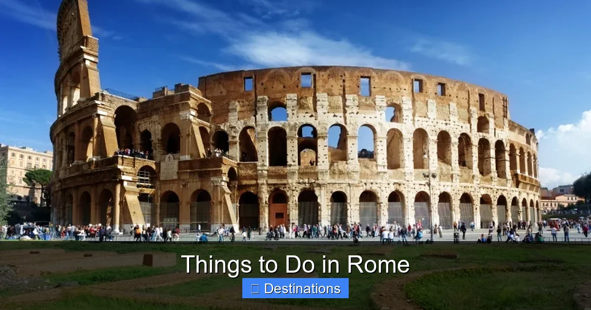 Things to Do in Rome