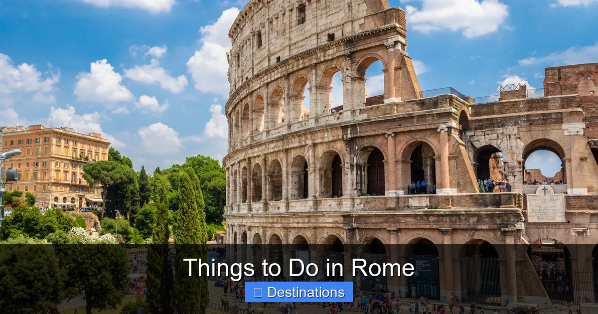 Things to Do in Rome
