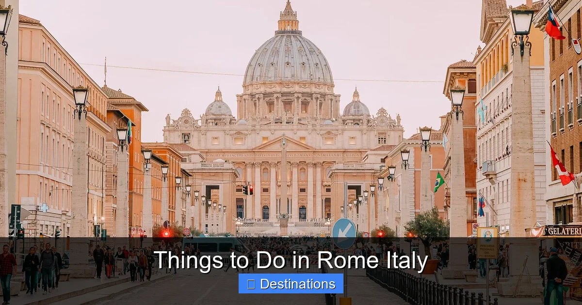 Things to Do in Rome Italy