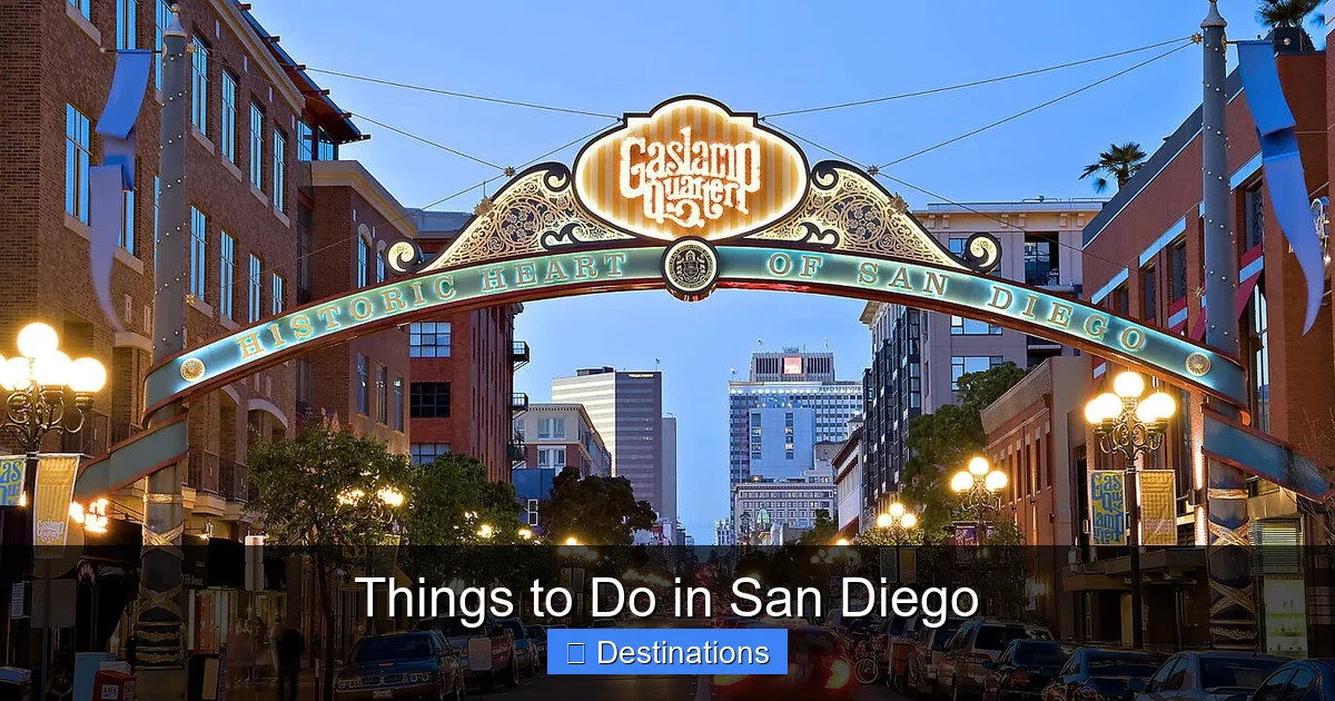 Things to Do in San Diego