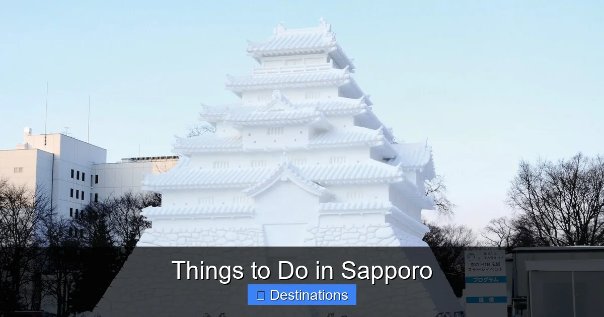 Things to Do in Sapporo