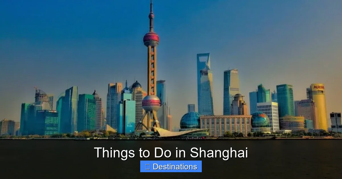 Things to Do in Shanghai