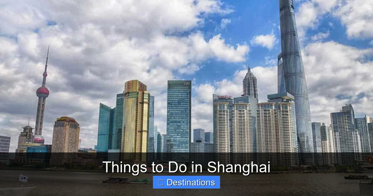 Things to Do in Shanghai