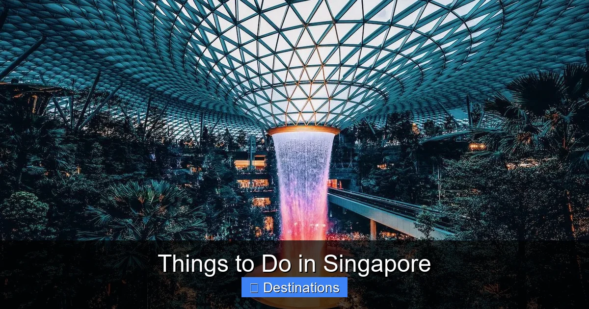 Things to Do in Singapore