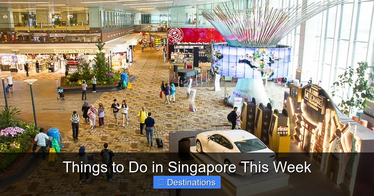 Things to Do in Singapore This Week