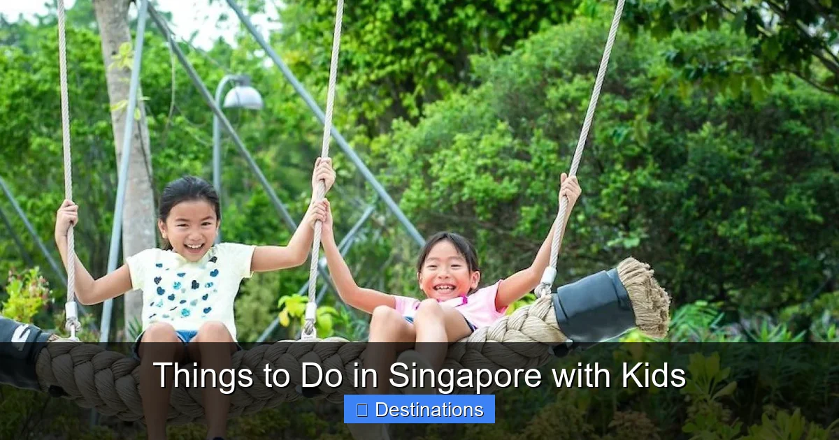 Things to Do in Singapore with Kids