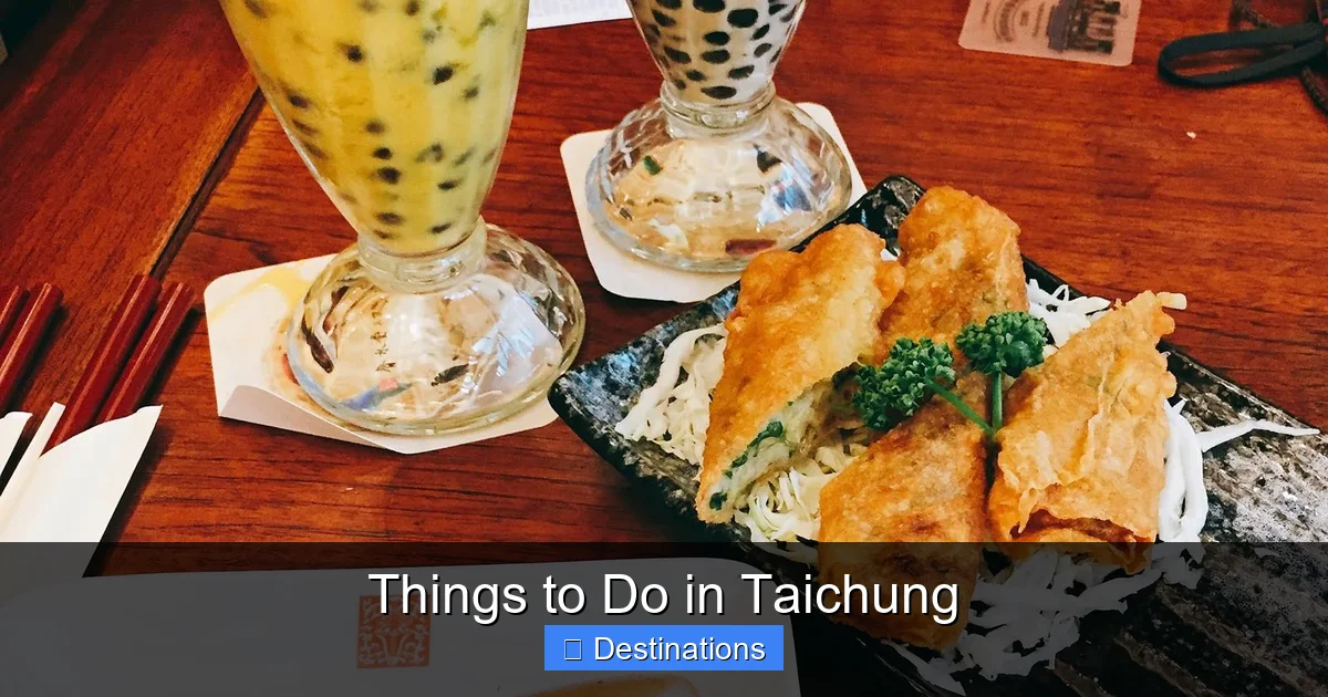 Things to Do in Taichung
