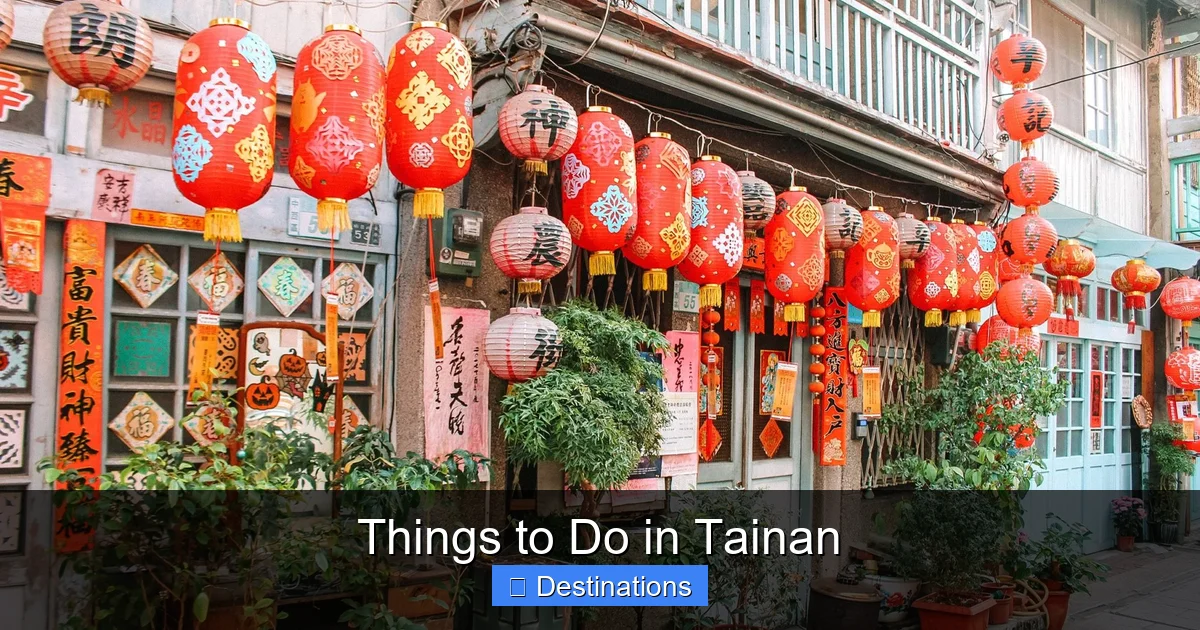 Things to Do in Tainan