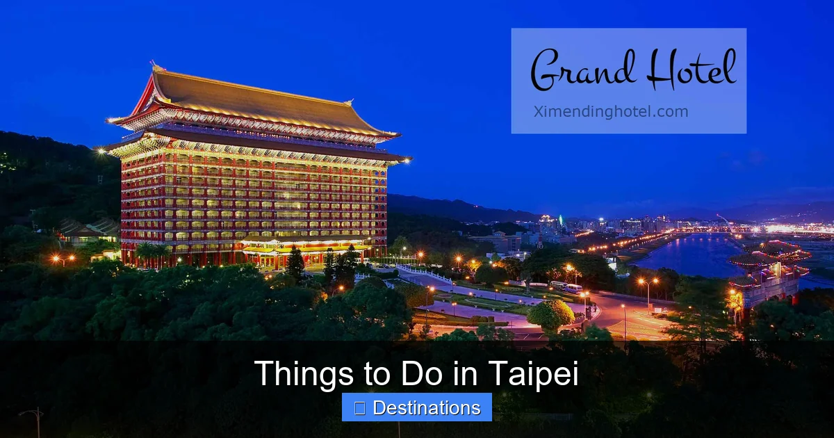 Things to Do in Taipei
