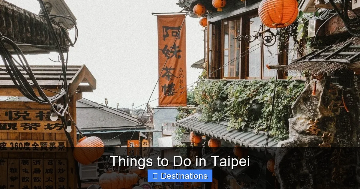 Things to Do in Taipei