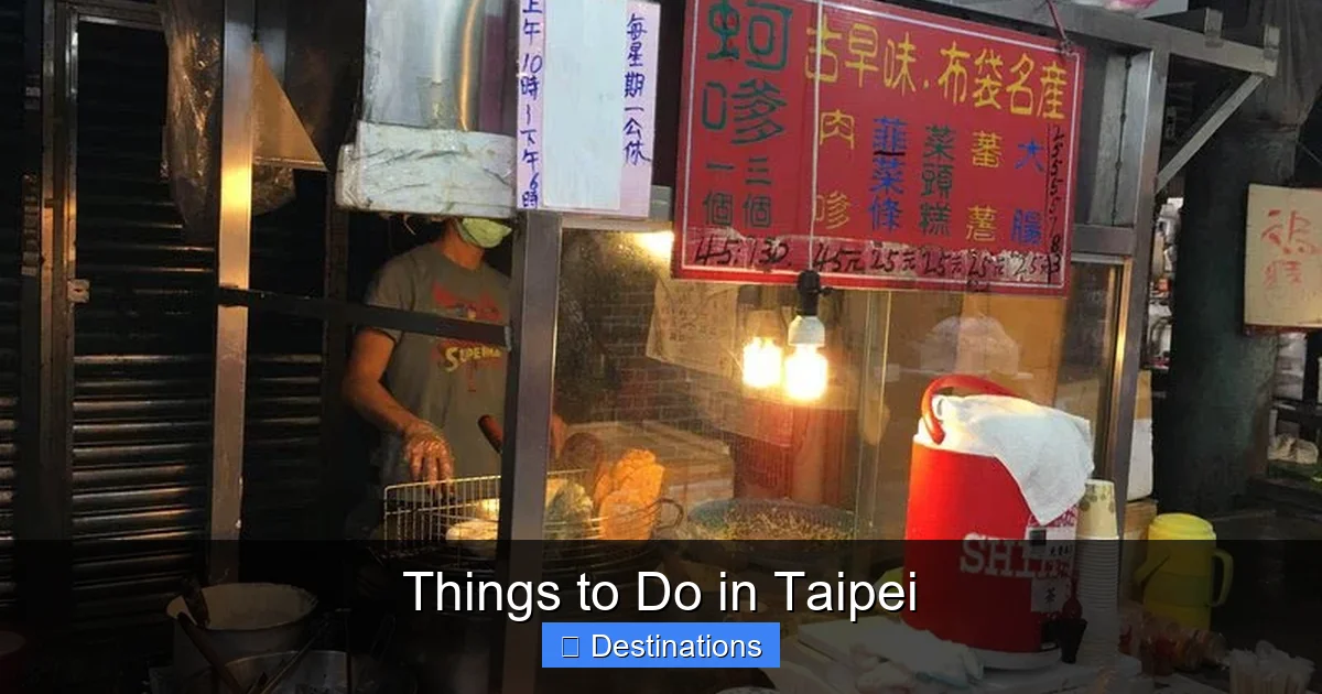 Things to Do in Taipei