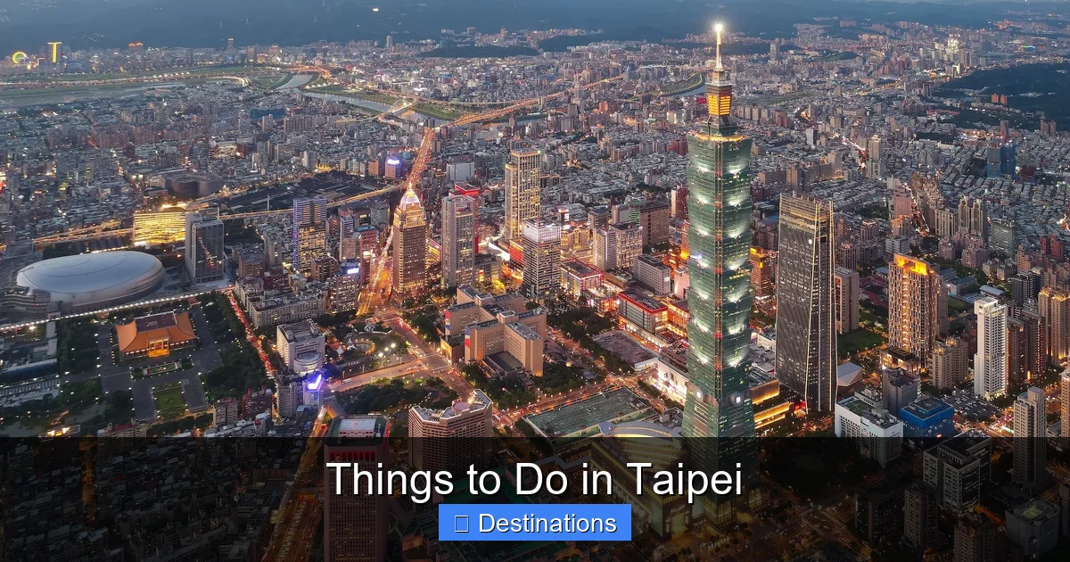 Things to Do in Taipei