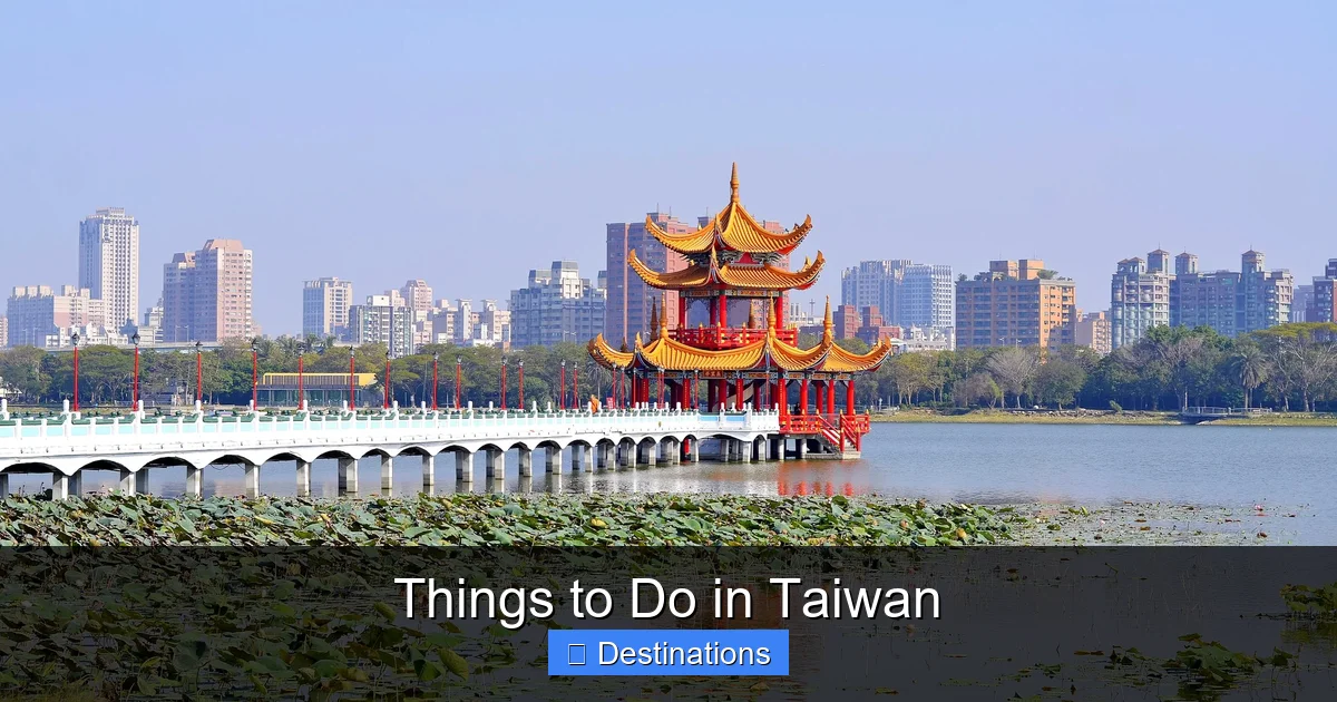 Things to Do in Taiwan