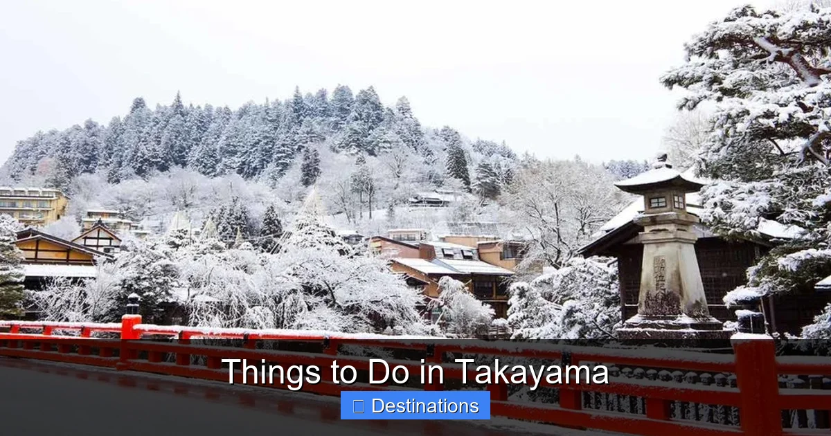 Things to Do in Takayama