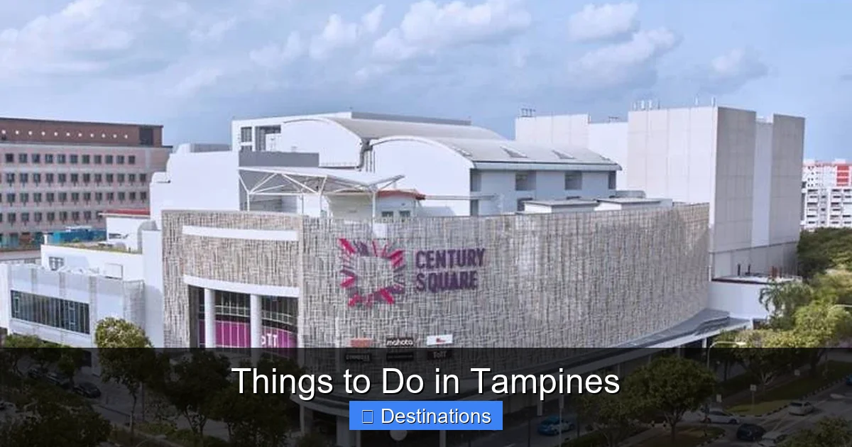 Things to Do in Tampines