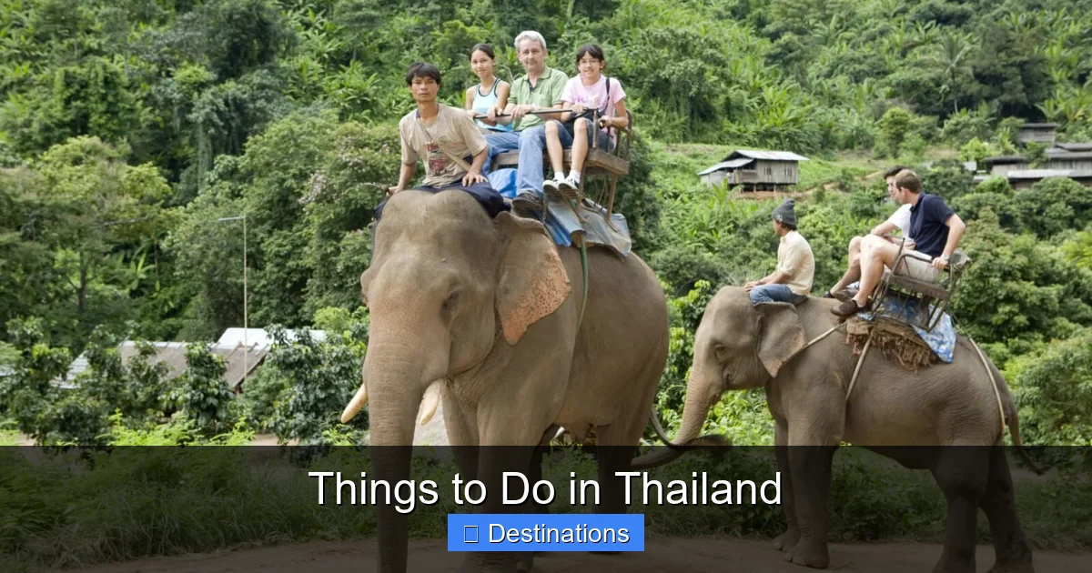Things to Do in Thailand