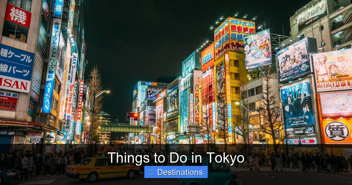 Things to Do in Tokyo