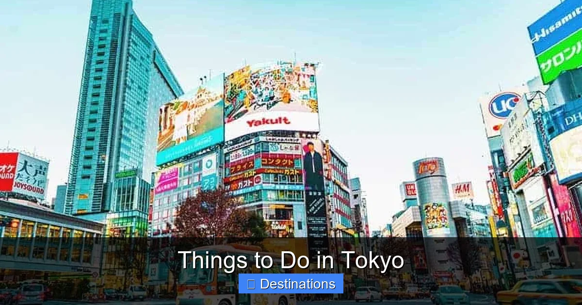 Things to Do in Tokyo