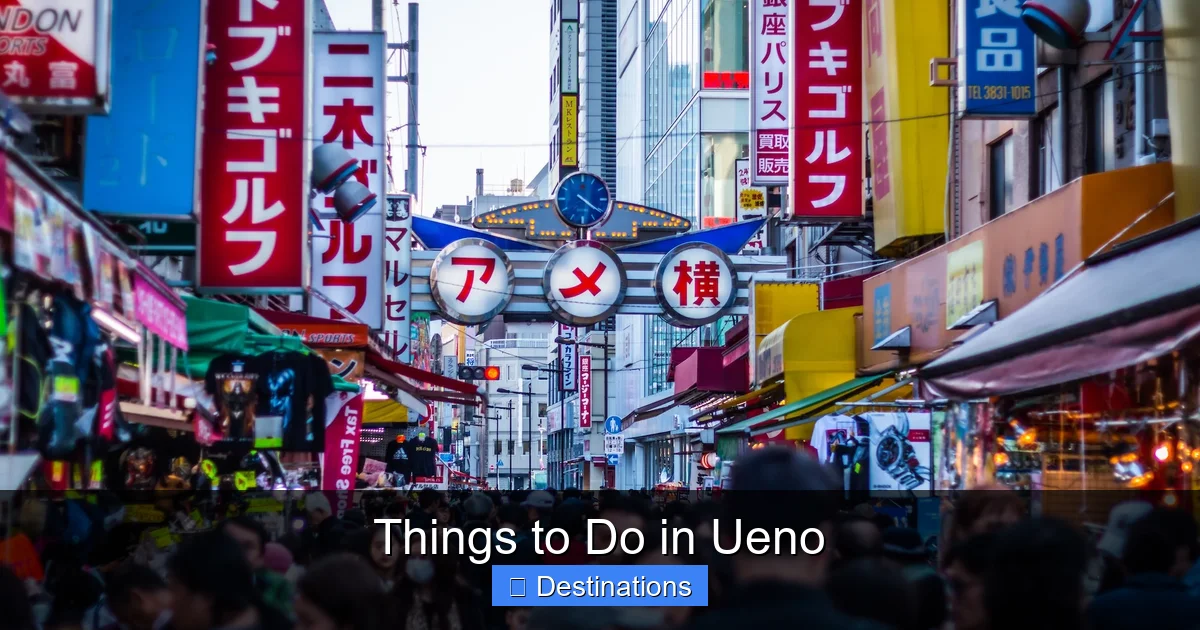 Things to Do in Ueno