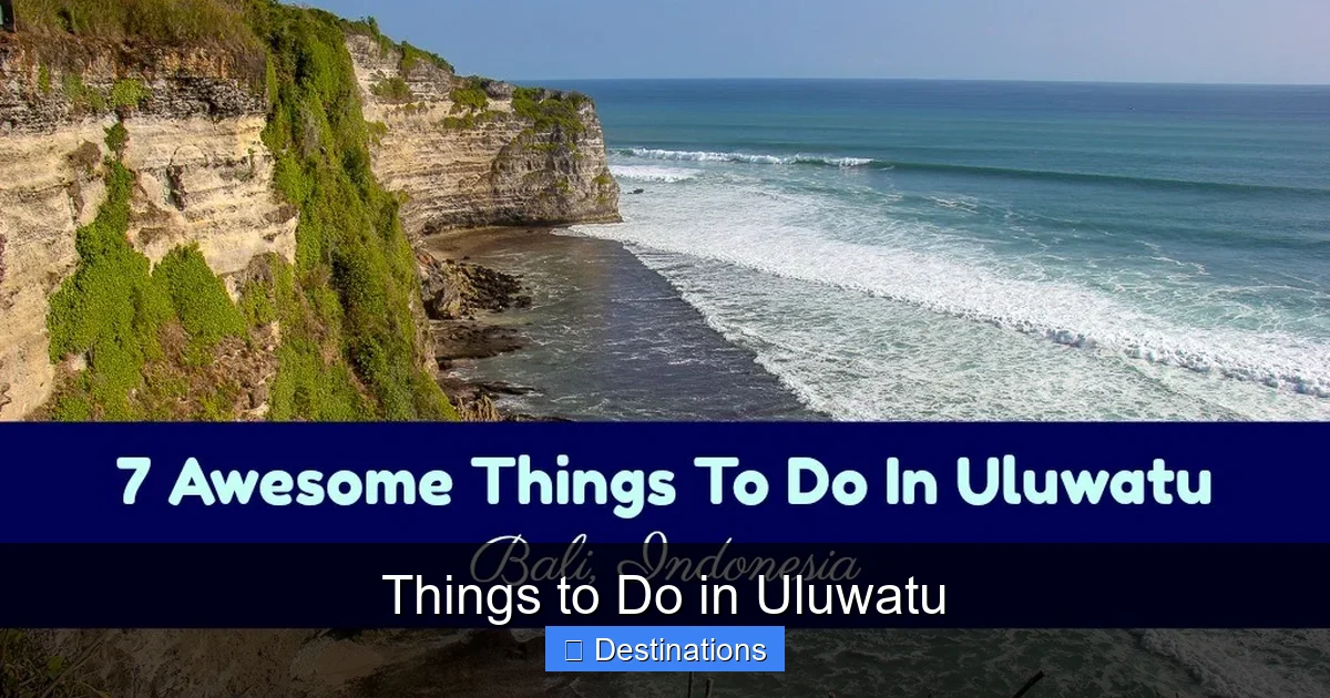 Things to Do in Uluwatu