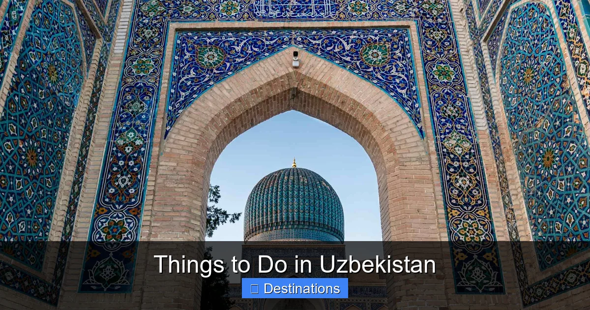 Things to Do in Uzbekistan