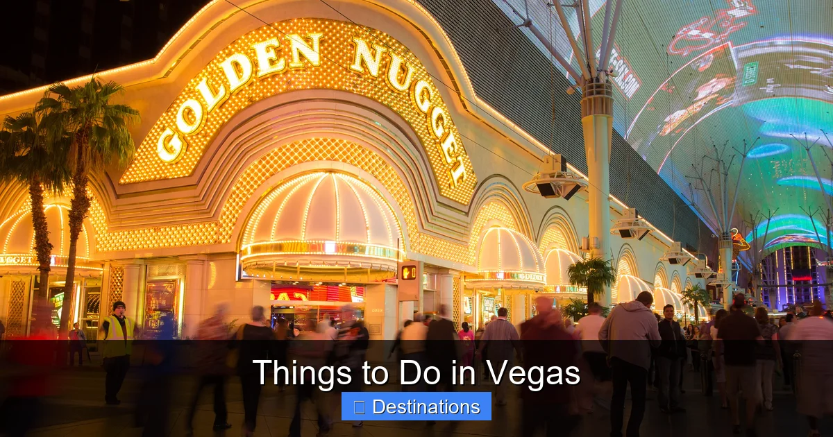 Things to Do in Vegas