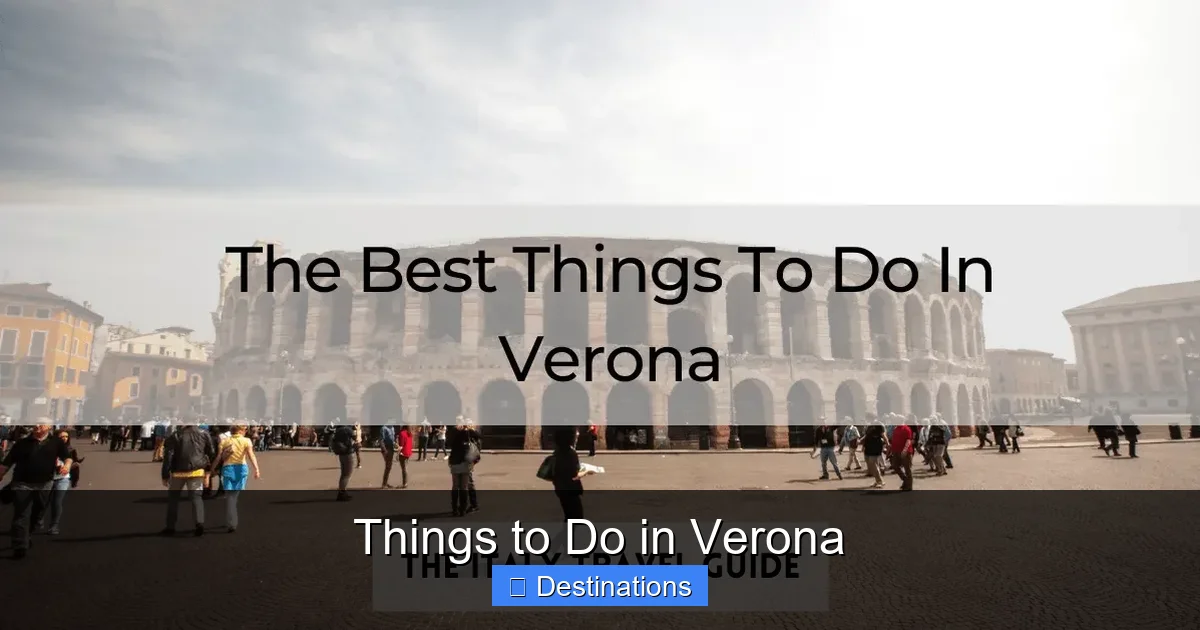 Things to Do in Verona