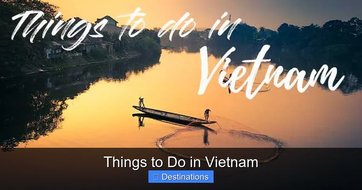 Things to Do in Vietnam