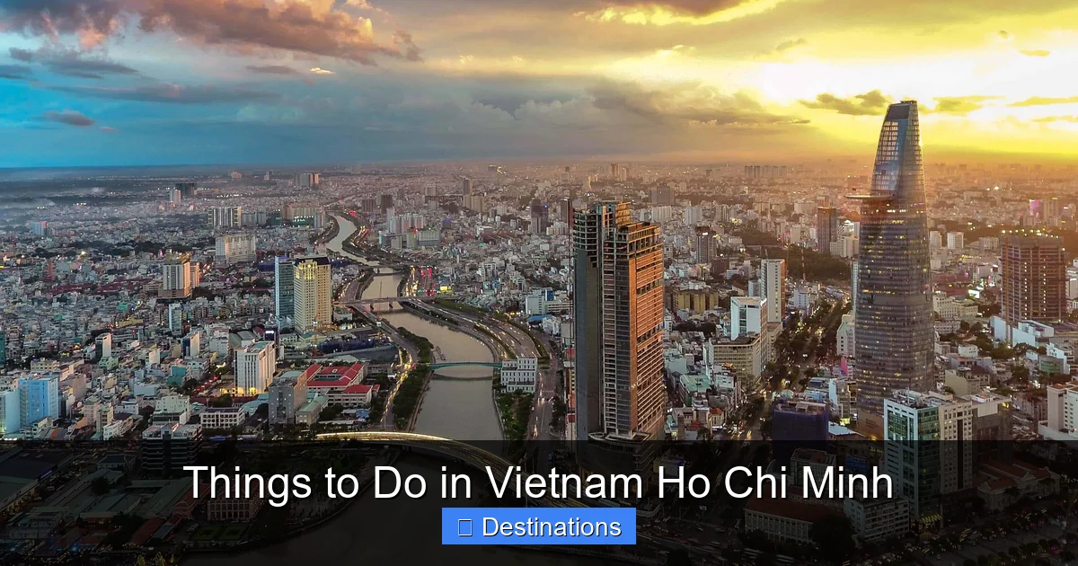 Things to Do in Vietnam Ho Chi Minh