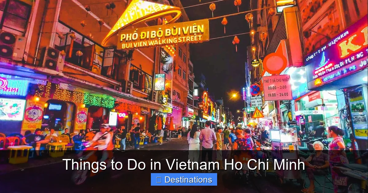 Things to Do in Vietnam Ho Chi Minh