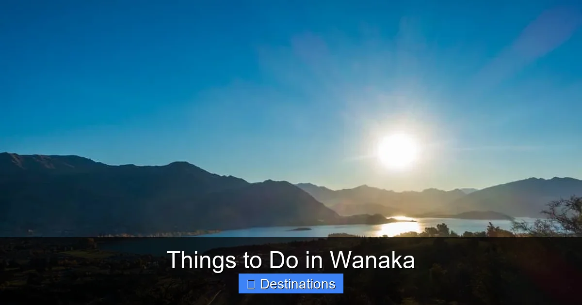 Things to Do in Wanaka