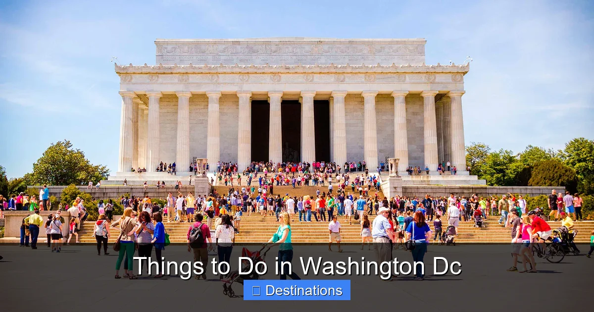 Things to Do in Washington Dc