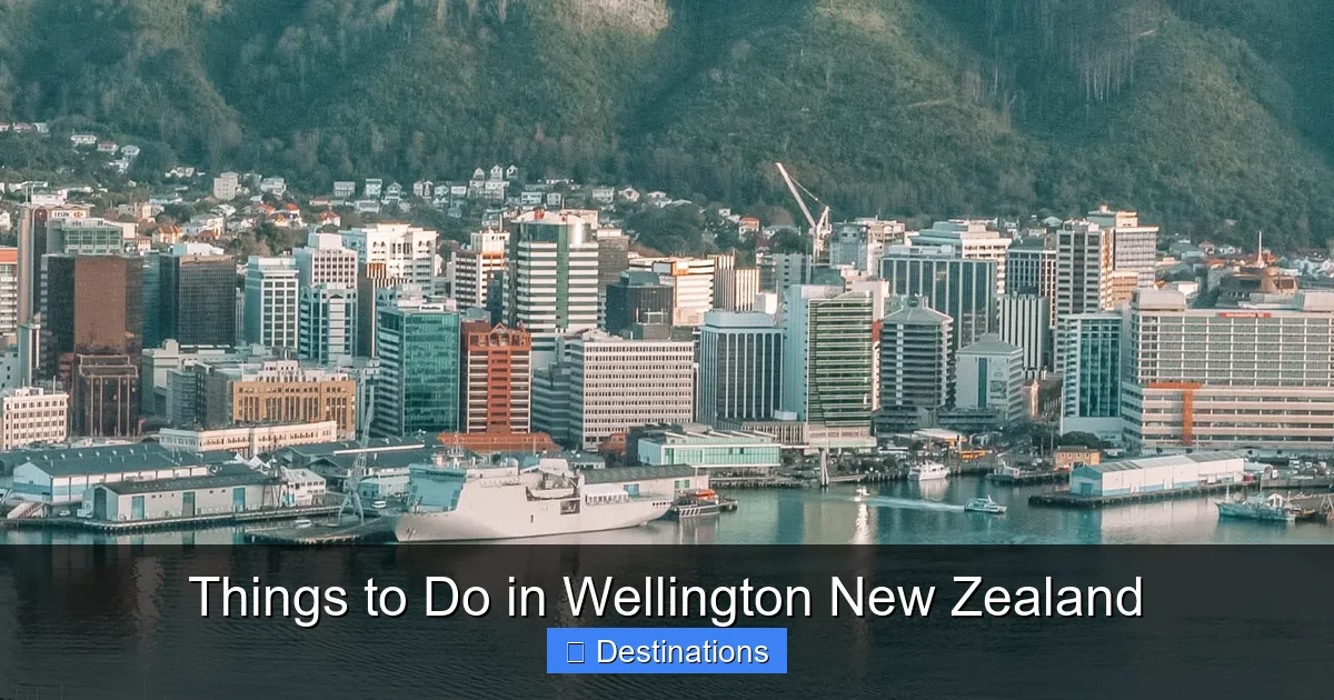 Things to Do in Wellington New Zealand
