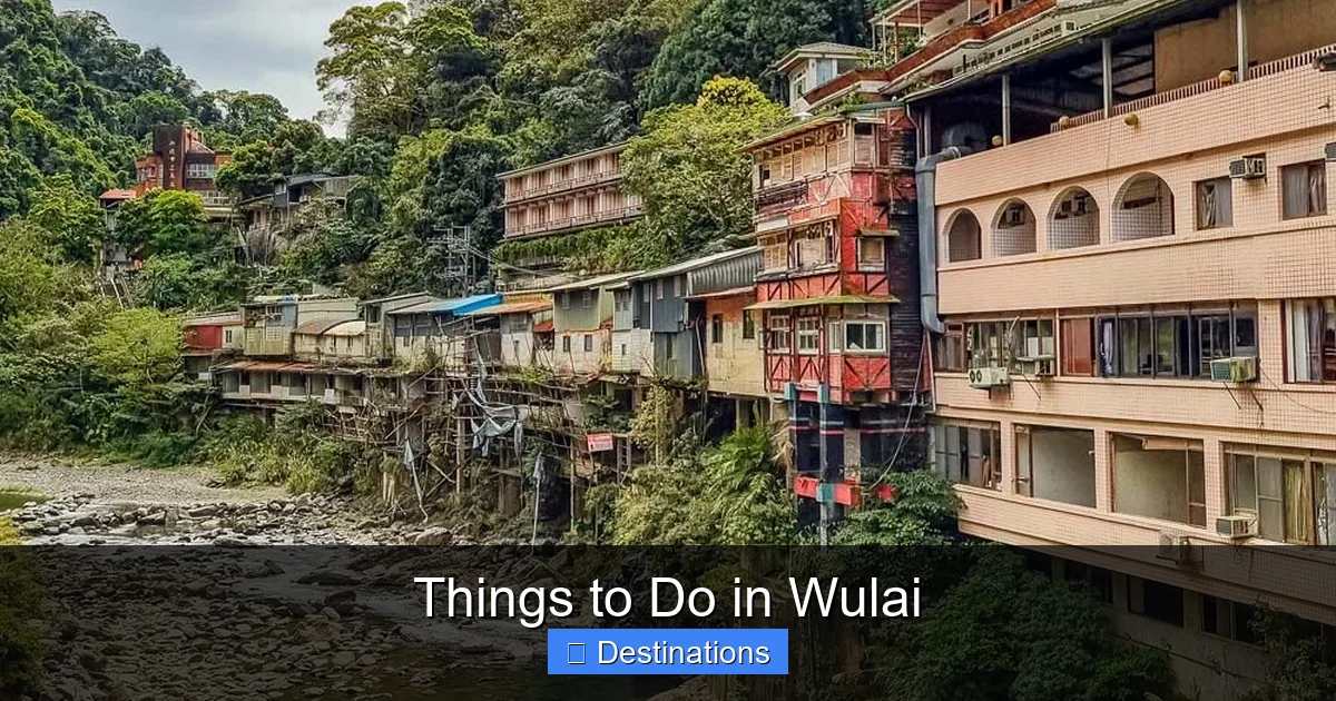 Things to Do in Wulai