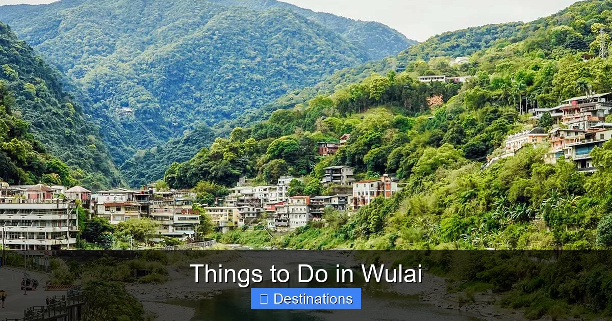Things to Do in Wulai