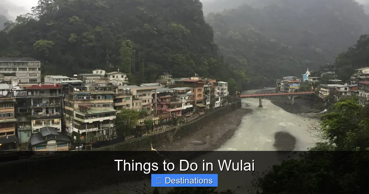 Things to Do in Wulai