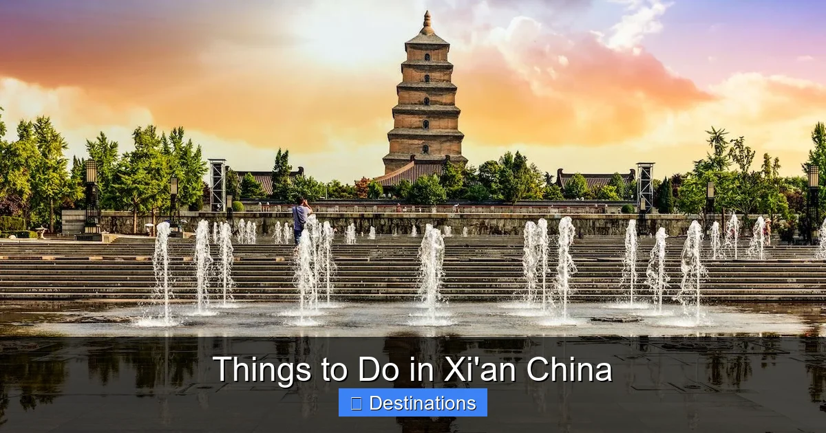 Things to Do in Xi'an China