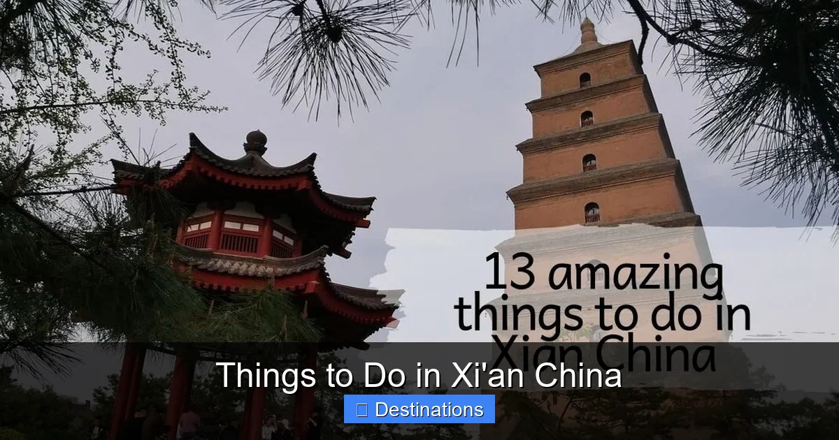 Things to Do in Xi'an China