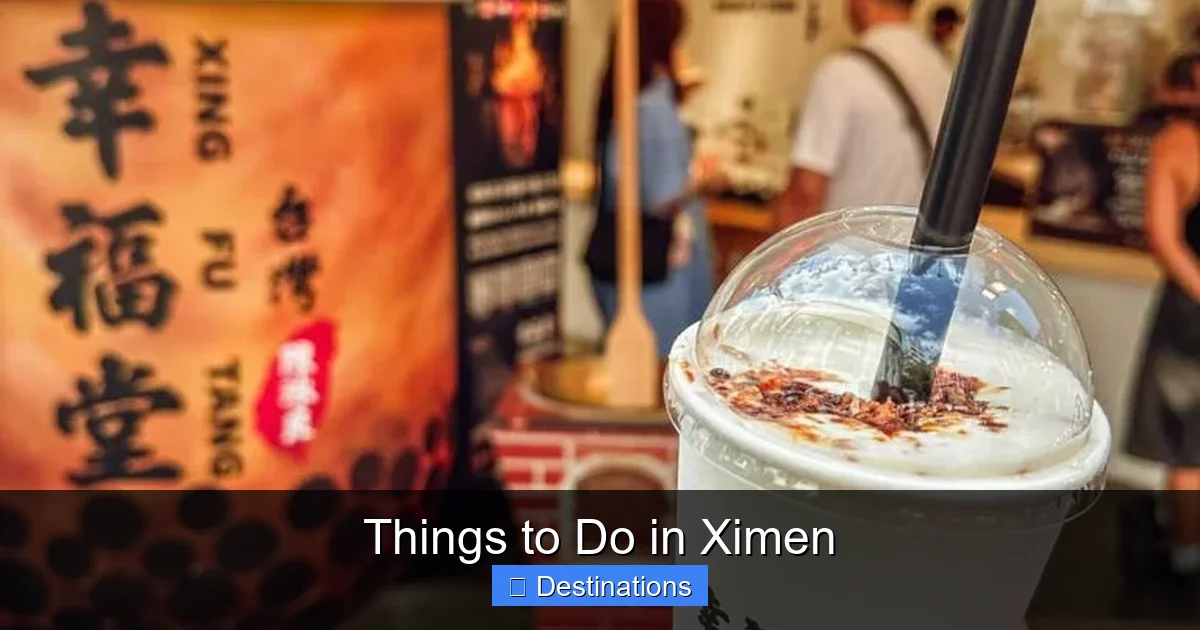 Things to Do in Ximen
