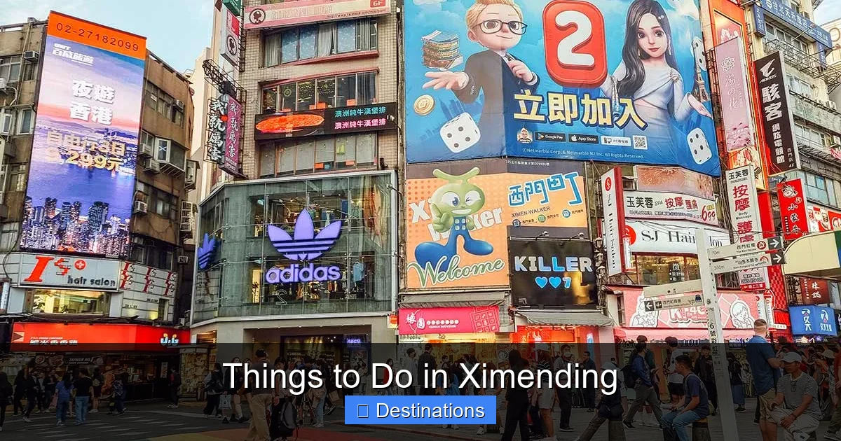Things to Do in Ximending