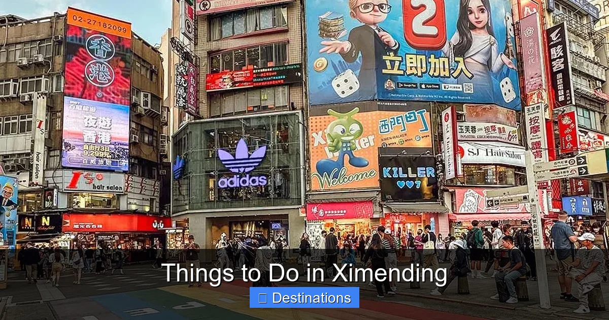 Things to Do in Ximending