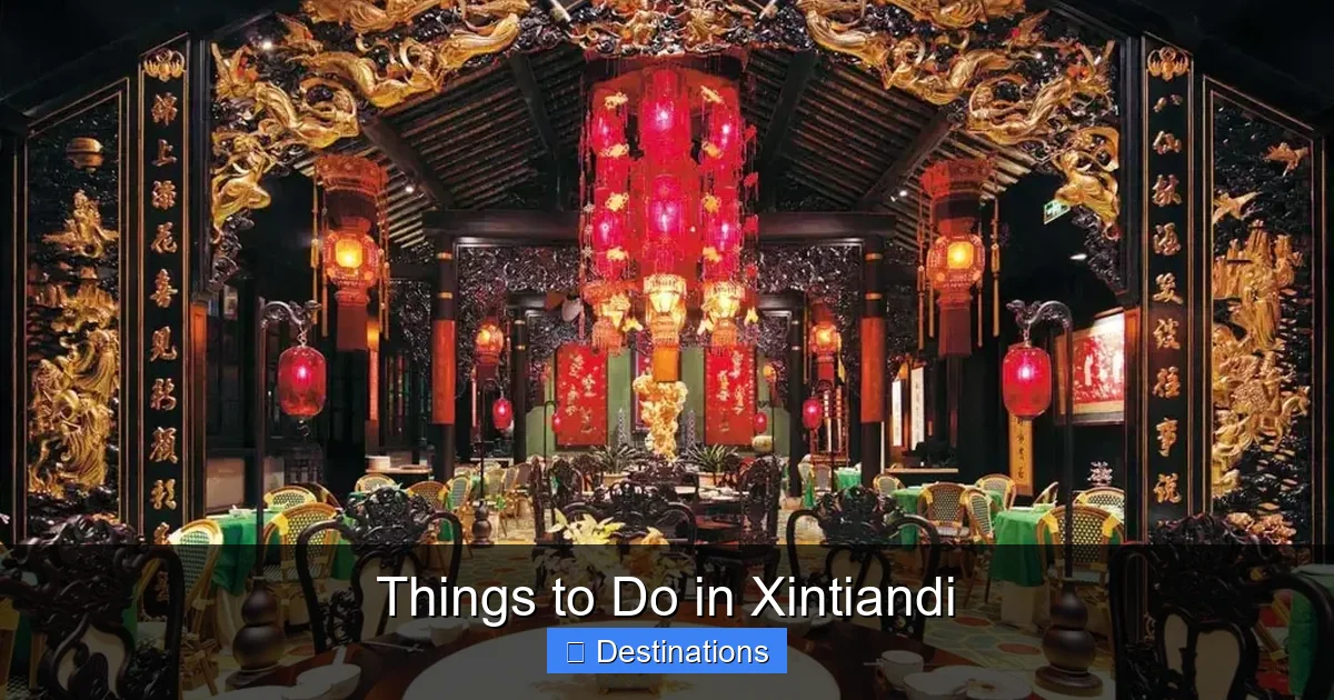 Things to Do in Xintiandi