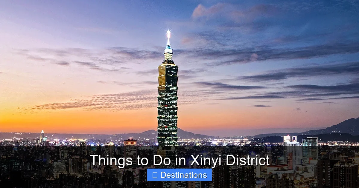 Things to Do in Xinyi District