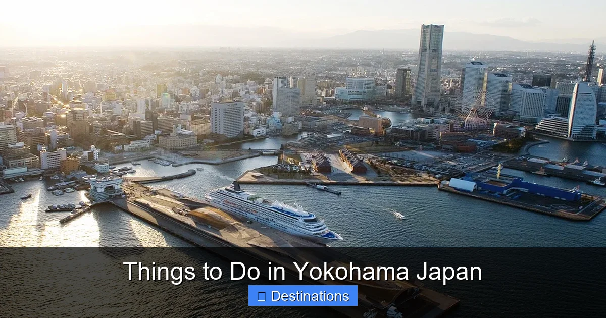 Things to Do in Yokohama Japan