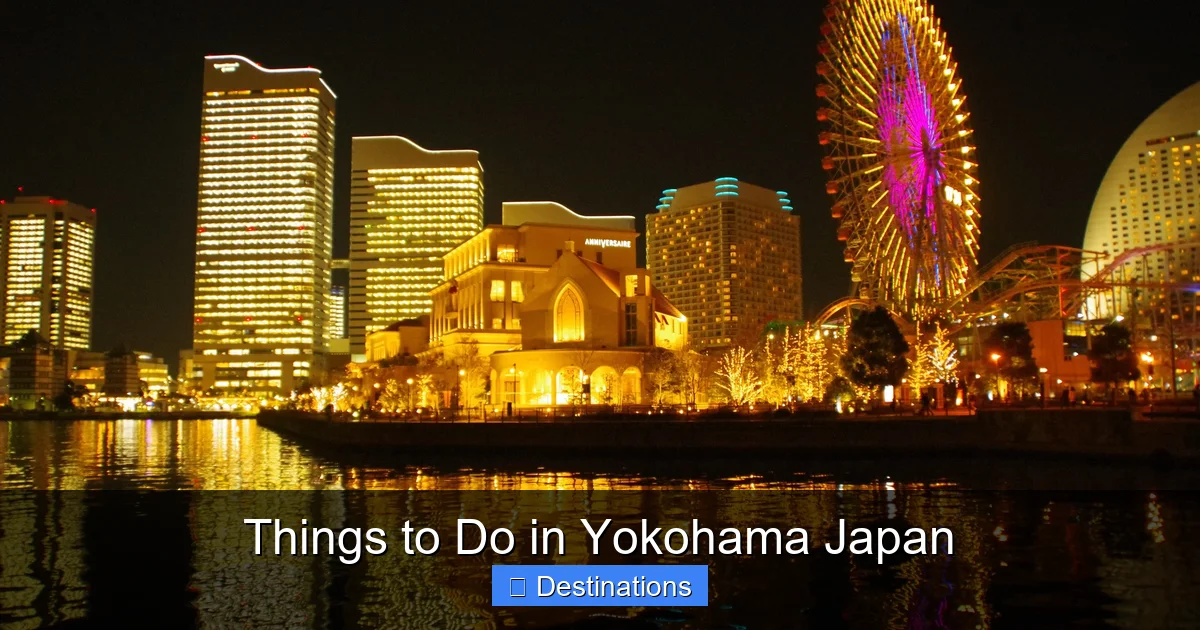 Things to Do in Yokohama Japan