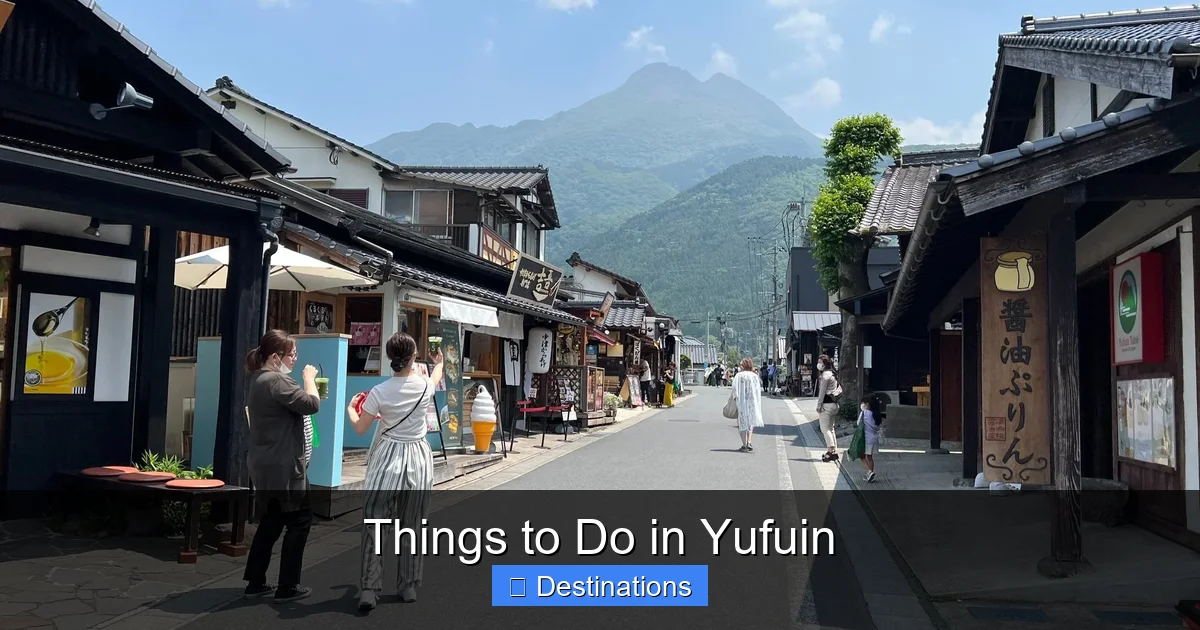 Things to Do in Yufuin