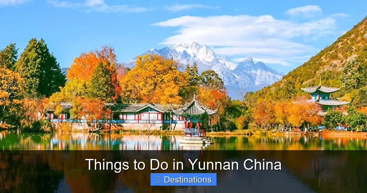 Things to Do in Yunnan China